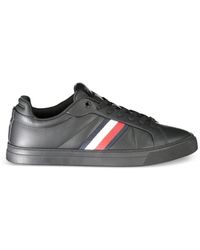 Tommy Hilfiger - Icon Court Logo-Detail Lace-Up Sneakers - Lyst