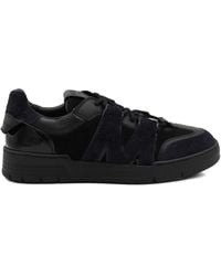 Moschino - Lace-Up Suede Sneakers - Lyst