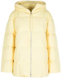 Jil Sander - Kapuzenmantel mit Reißverschluss - Lyst