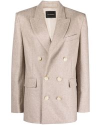 ANDAMANE - Double-Breasted Blazer - Lyst