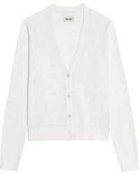 Zadig & Voltaire - Manala Patterned Cardigan - Lyst