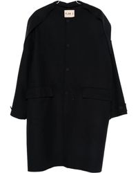 Plan C - Single-breasted Coat - Lyst