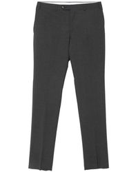 Canali - Travel Pressed-Crease Tailored Trousers - Lyst
