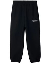 Burberry - Logo-Print Track Pants - Lyst