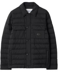 Burberry - Nylon Padded Overshirt - Lyst