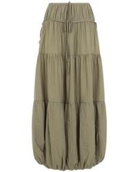 Co. - Bubble-Hem Maxi Skirt - Lyst