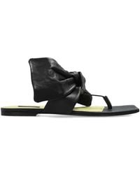 Givenchy - Boudoir Knotted Leather Sandals - Lyst