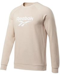 Reebok - Sudadera Con Logo Estampado - Lyst