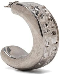 Jean Paul Gaultier - Oorbellen Met Logo - Lyst