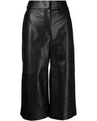 Goen.J - High Waist Cropped Trousers - Lyst