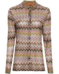 Missoni - Long-Sleeve Shirt - Lyst