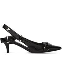 Courreges - 50Mm Racer Slingback Pumps - Lyst