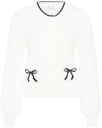 The Upside - Bow-Detail Cardigan - Lyst
