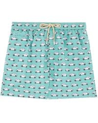 Mc2 Saint Barth - Zwembroek Met Print - Lyst