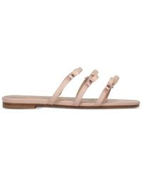 Red(V) - Sandalen Mit Schleife Und Drei Riemen - Lyst