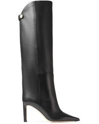 Jimmy Choo - Alizze Knee Boot 85 Black 35 - Lyst