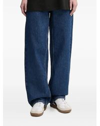 HUGO - Jeans Con Placca Logo - Lyst