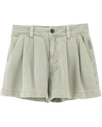 Bellerose - Prisma Pleated Shorts - Lyst