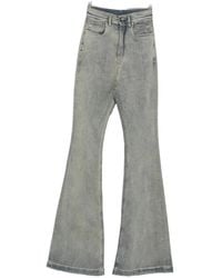 Rick Owens - High-Waisted Flared Jeans - Lyst