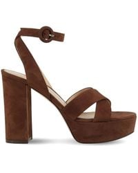 Gianvito Rossi - Sabrina Crossover-Strap Sandals - Lyst