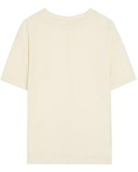 Another Tomorrow - Crew-Neck Short-Sleeve T-Shirt - Lyst