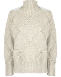 Kangra - Trui Met Hoge Hals - Lyst