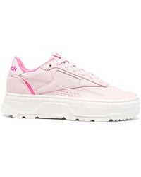 Reebok - Club C Double Geo Low-Top Sneakers - Lyst