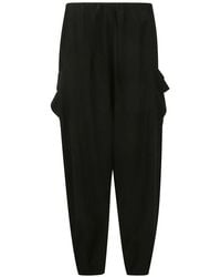 Yohji Yamamoto - Tapered-Leg Cargo Trousers - Lyst