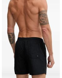 Nike - Logo-Print Drawstring-Waistband Swim Shorts - Lyst