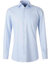 Atelier Munro - Buttoned Check Dress Shirt - Lyst