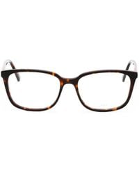 GANT - Tortoiseshell-Effect Rectangle-Frame Glasses - Lyst