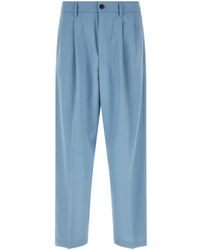 Department 5 - Whisky Pleated Straight-Leg Trousers - Lyst