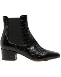 Chie Mihara - Coronel Croc-Effect Ankle Boots - Lyst