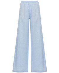Fabiana Filippi - Amelia Elasticated-Waistband Wide-Leg Trousers - Lyst