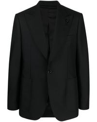 Lardini - Single-Breasted Tailored Blazer - Lyst