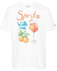 Mc2 Saint Barth - Spritz With Me Graphic-print T-shirt - Lyst