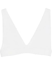 P.A.R.O.S.H. - V-Neck Sleeveless Tank Top - Lyst