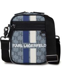 Karl Lagerfeld - Borsa messenger K/Monogram - Lyst