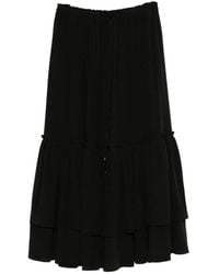 Chloé - Tiered Ruffled Maxi Skirt - Lyst
