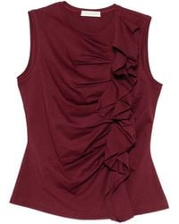 Ulla Johnson - Débardeur Clio À Volants - Lyst