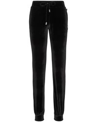 Philipp Plein - Logo-Embellished Velvet Track Pants - Lyst