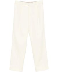PT Torino - Pleated Wool Trousers - Lyst
