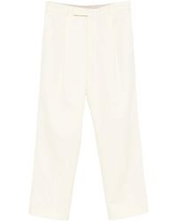 PT Torino - Pleated Wool Trousers - Lyst