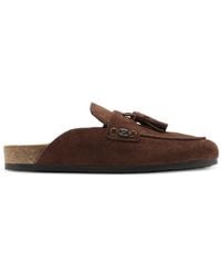 Sam Edelman - Astrid Tassel-Detail Suede Mules - Lyst