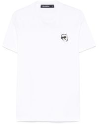 Karl Lagerfeld - Karl Ikon-Patch T-Shirt - Lyst