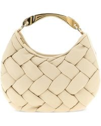 Twinset - Weaved Leather-Effect Tote Bag - Lyst