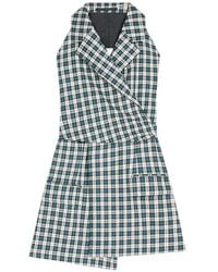Dries Van Noten - Backless Cotton Flannel Top - Lyst