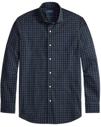 Polo Ralph Lauren - Twill Checked Long-Sleeve Shirt - Lyst