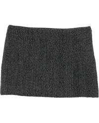 P.A.R.O.S.H. - Herringbone Mini Skirt - Lyst