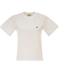 Weekend by Maxmara - Embroidered-Logo Jersey T-Shirt - Lyst